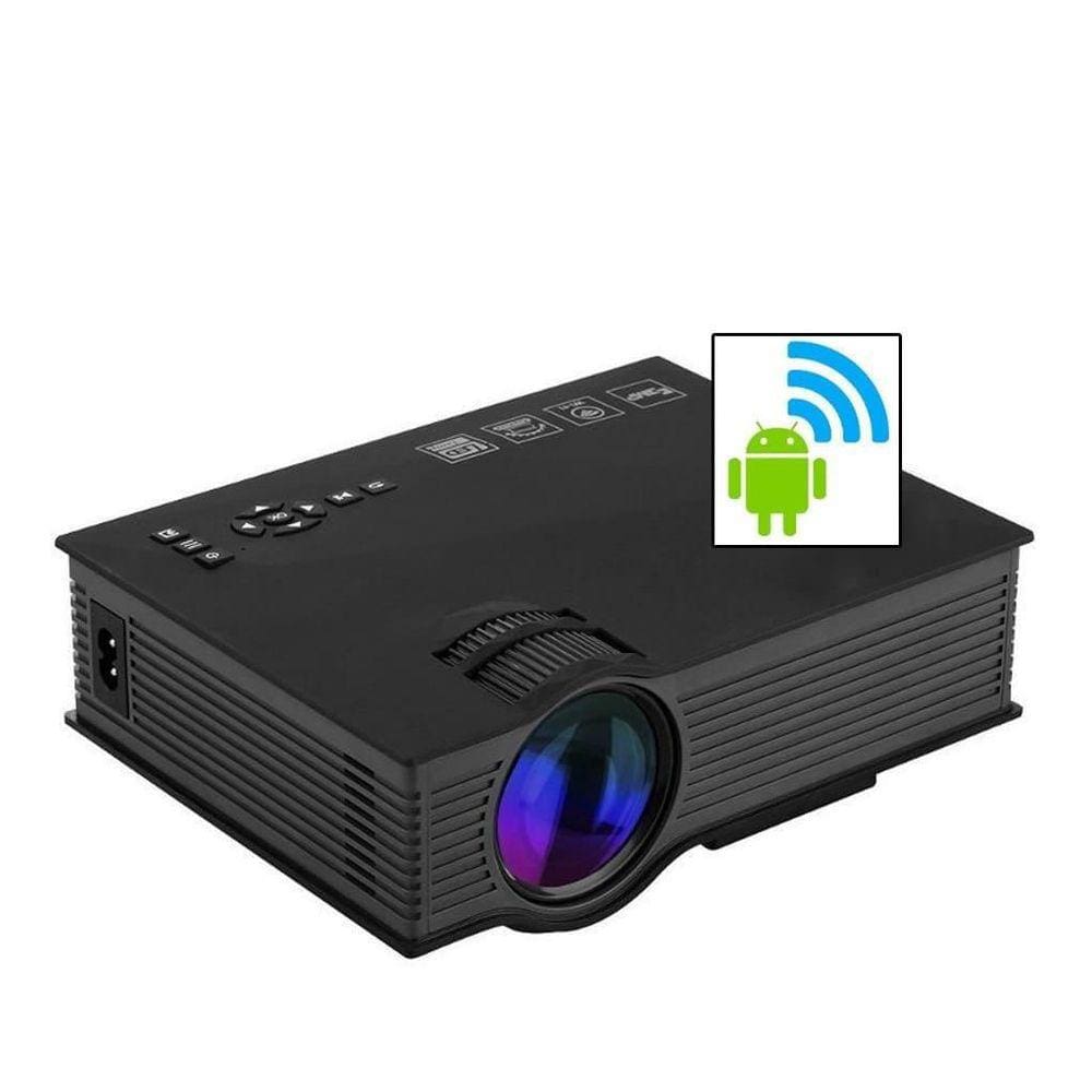 Mini Projetor Digital: 1800 Lumens, Profissional, Bivolt