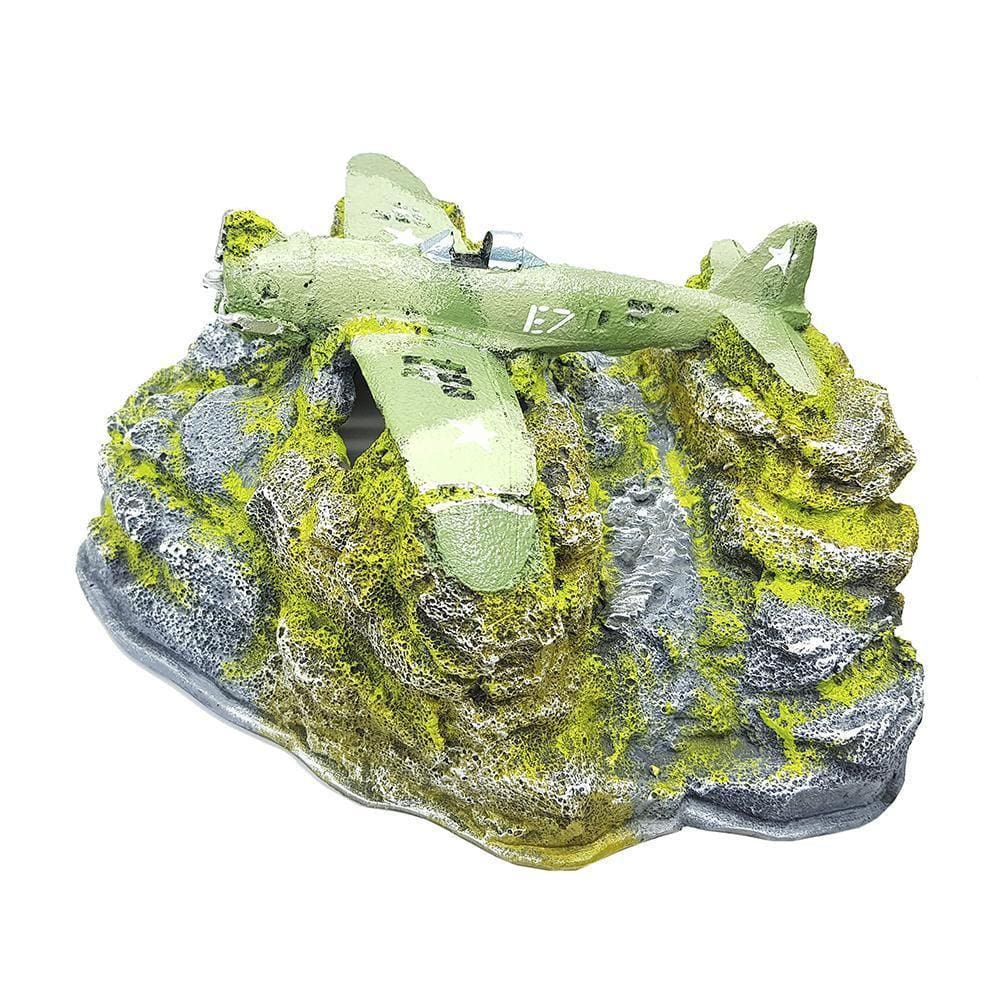 Enfeite Para Aquário - Avião Pequeno