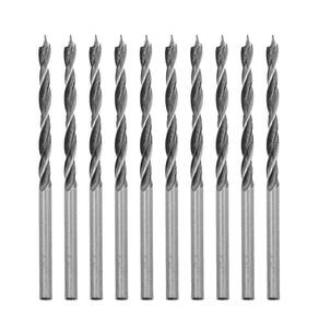 Broca Madeira Aço Carbono 3 Pontas 3X60Mm C/10 Tradestar