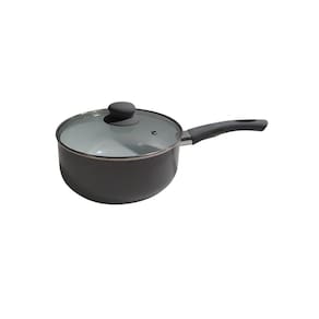 Panela alumínio revestimento cerâmico cinza 20CM