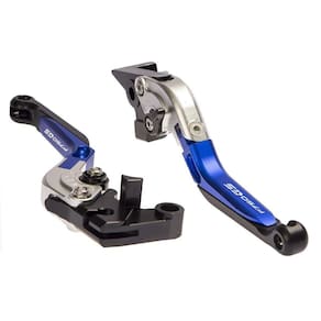 Par Manete Dobravel Articulado Gravado A Laser Moto F750Gs