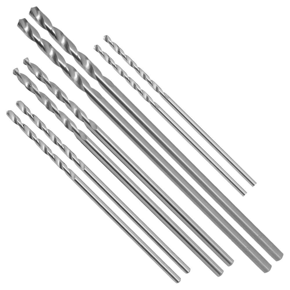 Kit 8 Brocas Mourão Madeira Extra Longa 6 Mm 8Mm 10Mm 12Mm