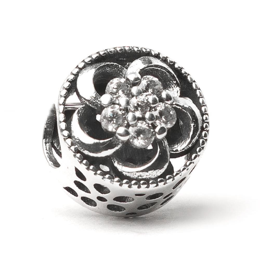 Berloque Separador Flor Vazado