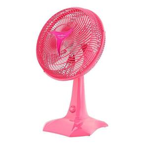 Ventilador Britânia 6 Pás Bvt304 Turbo 30Cm Pink Lovers Rosa