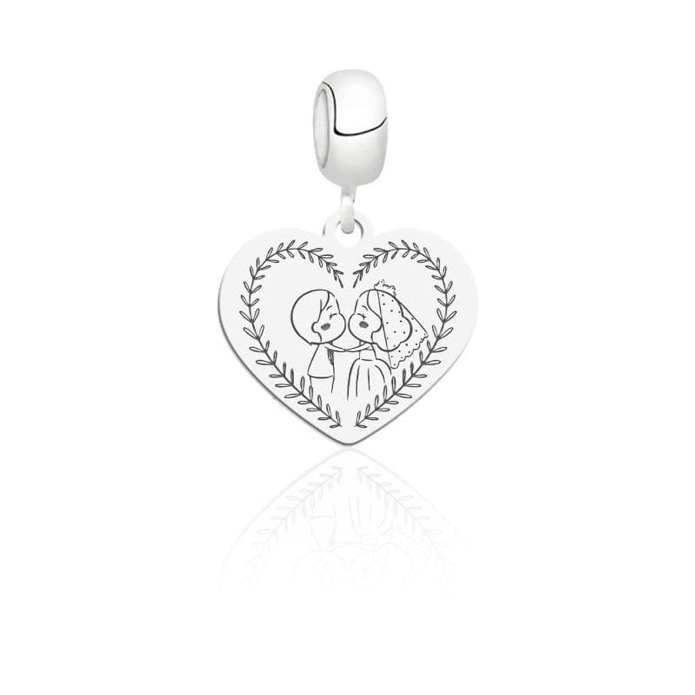 Berloque Pingente Noivos