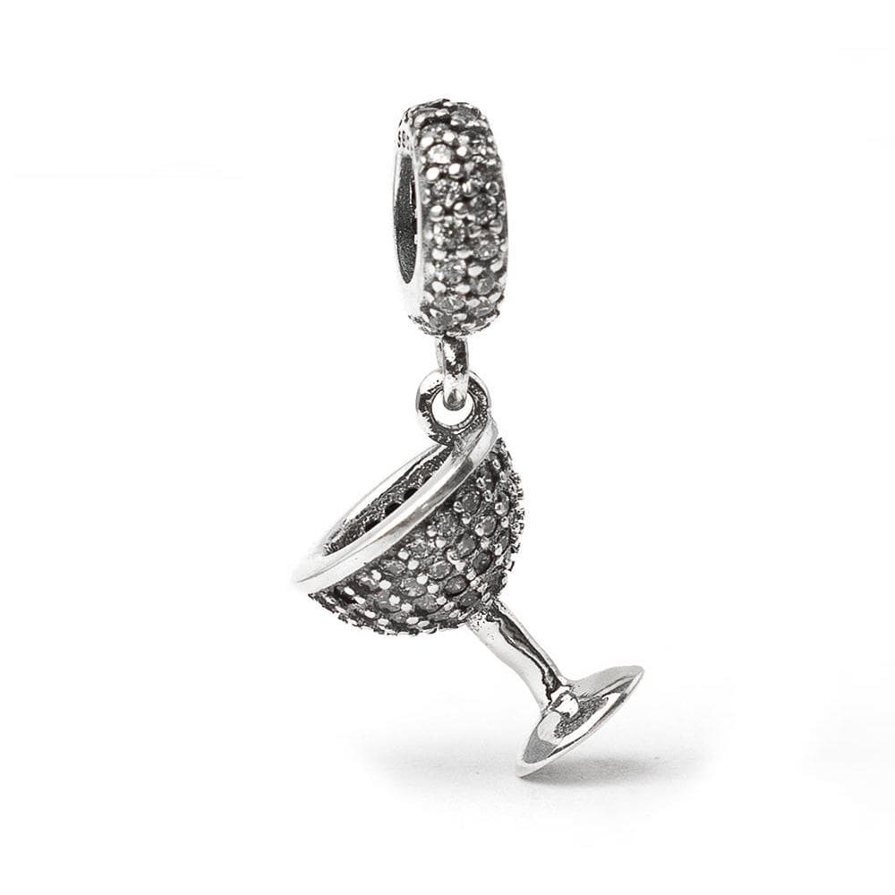 Berloque Pingente Taça De Gim