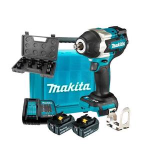 Chave Impacto 1/2 Bateria 18V Lxt Makita Dtw700Z + Kit 2