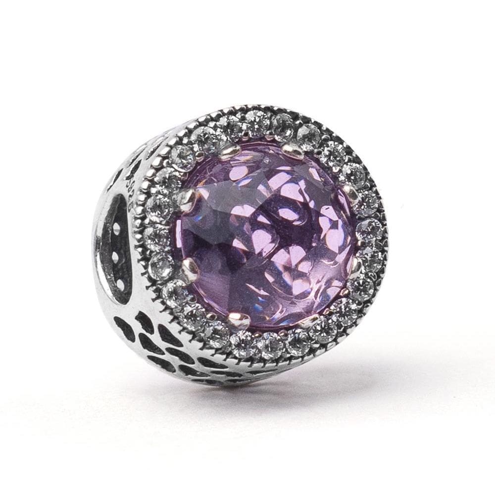 Berloque Separador Radiante Rosa