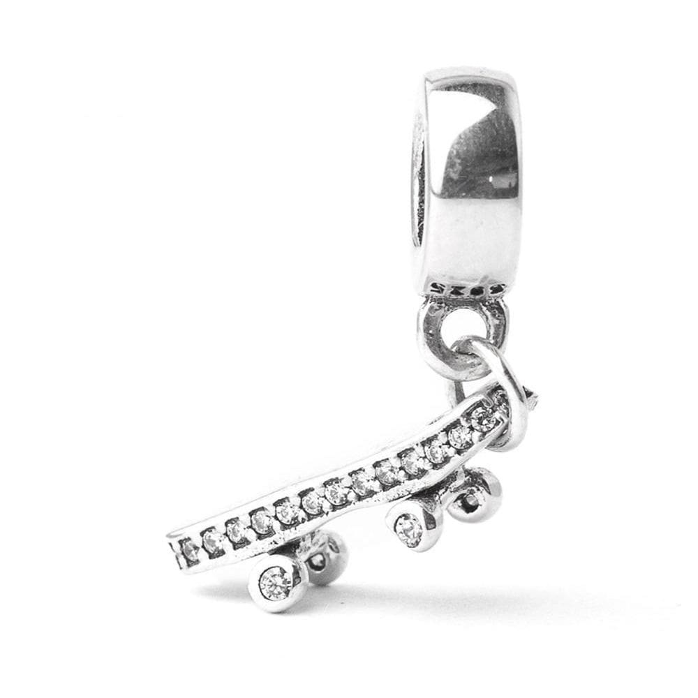 Berloque Pingente Skate