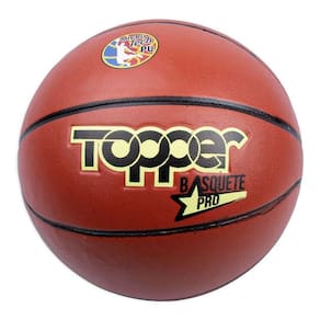 Bola De Basquete Masculino Pró Adulto Topper Tamanho 7