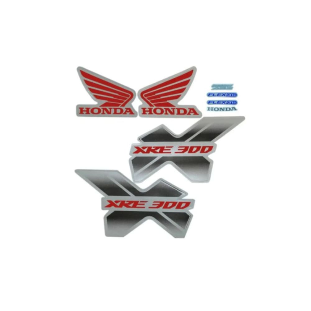 Kit Jogo Faixa Adesivo Xre 300 2014 Branca - 1164
