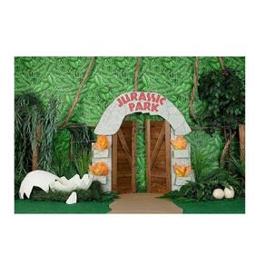 Fundo Fotográfico Newborn Dinossauro 3,0X2,5 Ffg-116