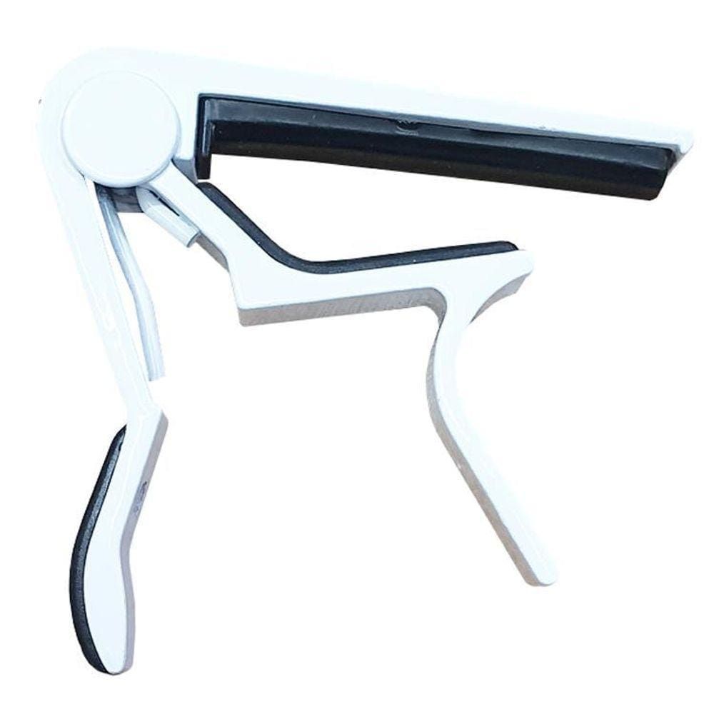 Capotraste Braçadeira Violão Guitarra Devox Dxc-10 Branco