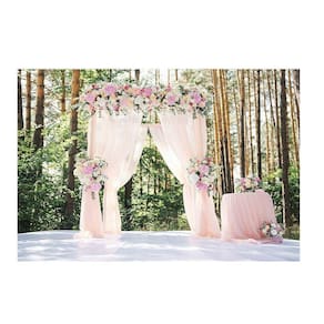 Fundo Fotográfico Newborn Jardim 3,0X2,5 Ffg-066