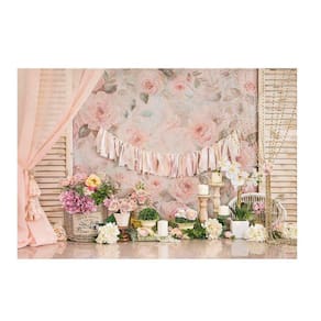 Fundo Fotográfico Newborn Floral 3,0X2,5 Ffg-514