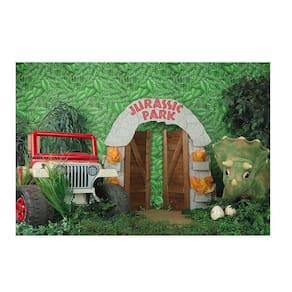 Fundo Fotográfico Newborn Dinossauro 3,0X2,5 Ffg-117