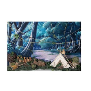 Fundo Fotográfico Newborn Floresta 3,0X2,5 Ffg-148