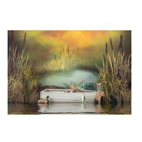 Fundo Fotográfico Newborn Pesca 2,6X1,7 Ffm-019