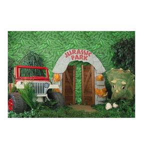 Fundo Fotográfico Newborn Dinossauro 3,0X2,5 Ffg-117