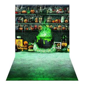 Fundo Fotográfico Newborn Halloween 2,5X3,0 Ffg-495