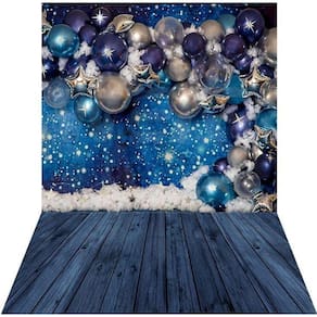 Fundo Fotográfico Newborn Astronauta Gálaxia 2,5X3,0 Ffg-127