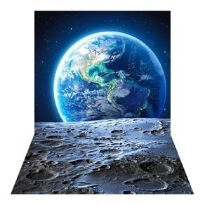 Fundo Fotográfico Newborn Astronauta Gálaxia 2,5X3,0 Ffg-444