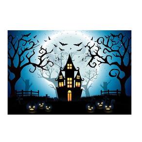 Fundo Fotográfico Newborn Halloween 2,6X1,7 Ffm-929