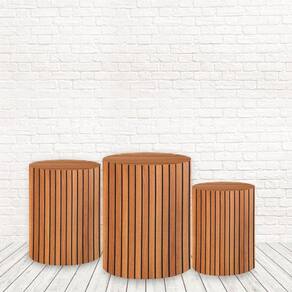 Trio De Capas Tecido Sublimado 3D Ripados Fcc-689