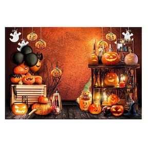 Fundo Fotográfico Newborn Halloween 2,6X1,7 Ffm-742