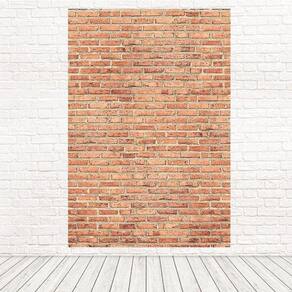 Painel Retangular Sublimado Tijolos 1,5X2,2 Frt-5442