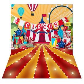 Fundo Fotográfico Newborn Circo 2,5X3,0 Ffg-154