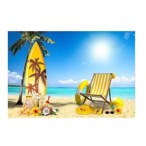 Fundo Fotográfico Newborn Praia 3,0X2,5 Ffg-104