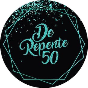 Painel Redondo 3D Sublimado Idades Frd-6219