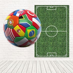 Kit Painéis Casadinho 3D Sublimado Futebol Fpc-612
