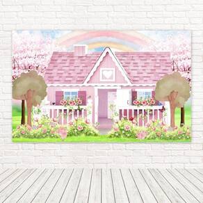 Painel Retangular Sublimado Jardim 2,0X1,5 Frt-5693