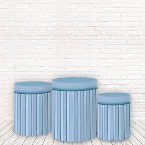 Trio De Capas Tecido Sublimado 3D Ripados Fcc-657