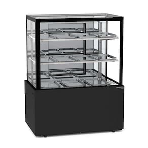 Vitrine Estufa 1,00 Metro 2 Prateleiras Titanium Premium VTPRQ1000 2P 220V - Refrimate