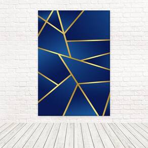 Painel Retangular Sublimado Geométrico 1,5X2,2 Frt-5226