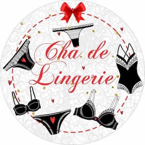 Painel Redondo 3D Sublimado Chá De Lingerie Frd-4585
