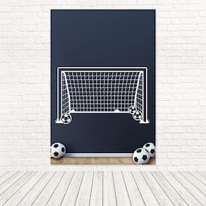 Painel Retangular 3D Sublimado Futebol 1,5X2,2 Frt-5025