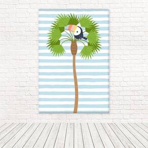 Painel Retangular Sublimado Tropical 1,5X2,2 Frt-5528