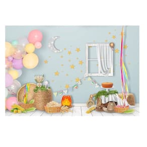 Fundo Fotográfico Pequeno 3D Junino 1,50X1,20 Fp-687
