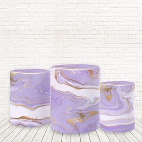 Trio De Capas Tecido Sublimado 3D Marmorizado Fcc-480