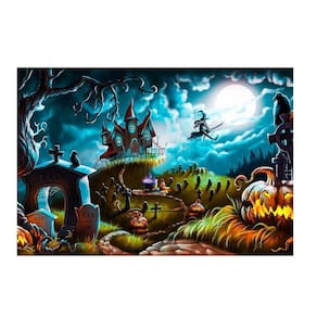 Fundo Fotográfico Newborn Halloween 2,2X1,5 Fff-842