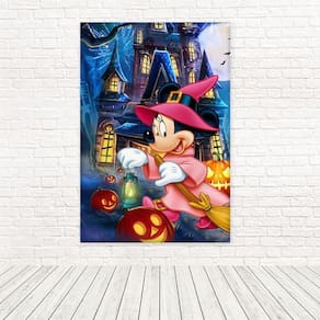 Painel Retangular 3D Sublimado Halloween 1,5X2,2 Frt-5077