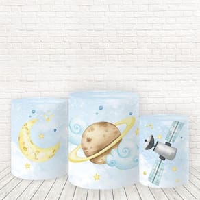 Trio De Capas 3D Sublimado Astronauta Fcc-405