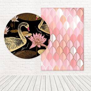 Kit Painéis Casadinho 3D Sublimado Cisne Fpc-034