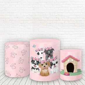 Trio De Capas Cilindros 3D Sublimado Pets Fcc-376