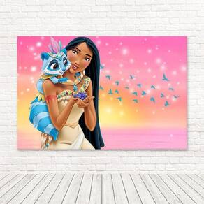 Painel Retangular 3D Sublimado Melancia 2,0X1,5 Frt-4979