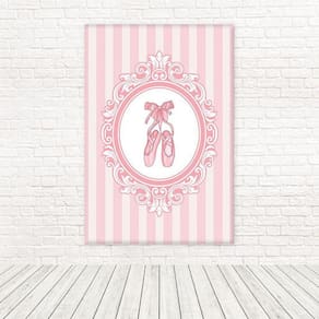 Painel Retangular 3D Sublimado Bailarina 1,5X2,2 Frt-5071